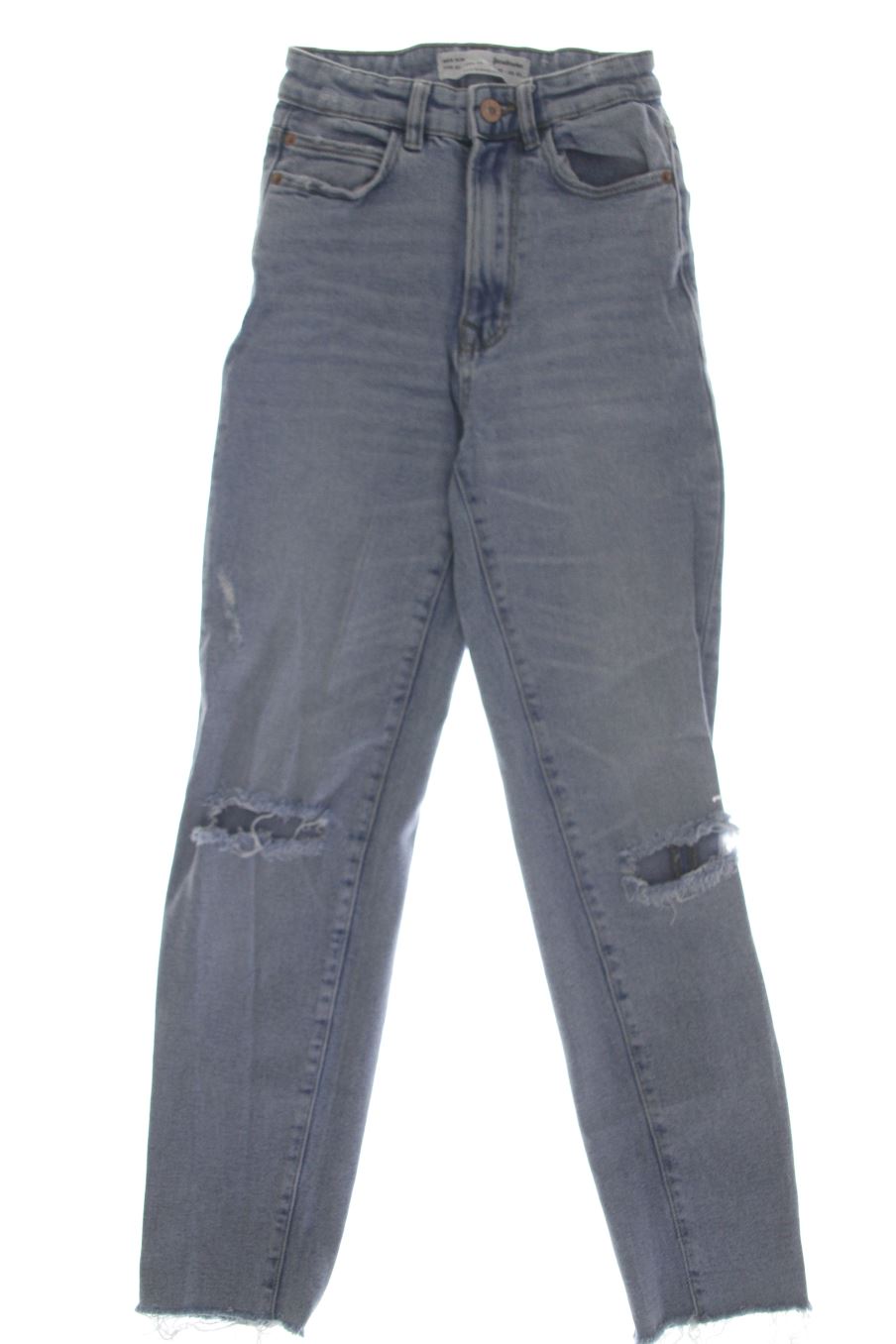 Jeans Stradivarius de la taille 32, de couleur bleu de denim