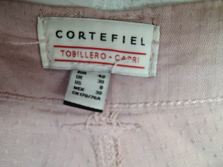 Vaqueros de Cortefiel de la talla 40, de color morado de ropa vaquera