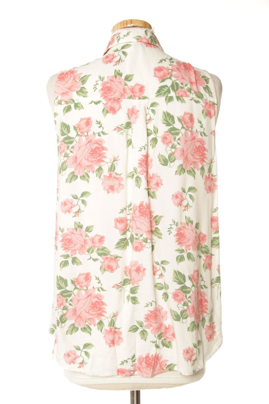 Camisa sin mangas de H&M de la talla 36, de color flores
