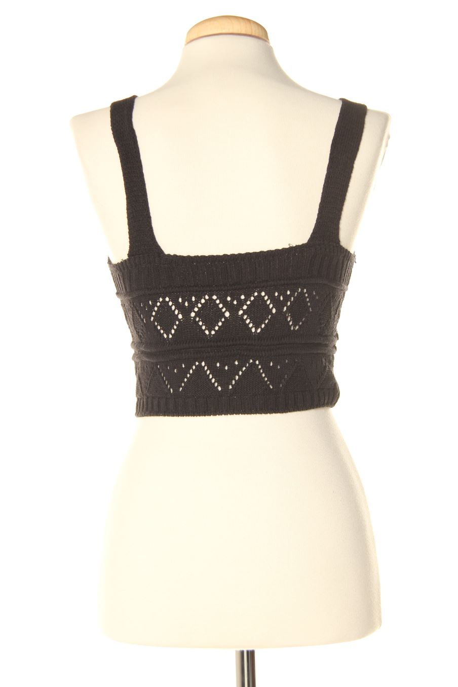 Top Made in italy de la taille S, de couleur noir