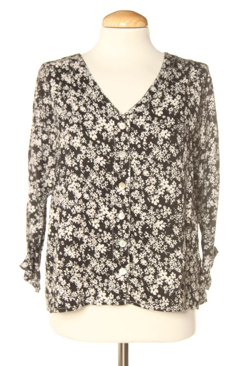 Blusa a maniche lunghe