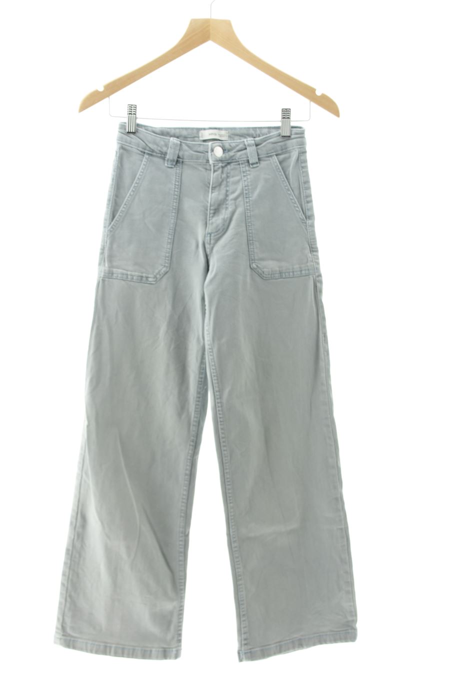 Jeans Mango de la taille XS, de couleur gris de denim