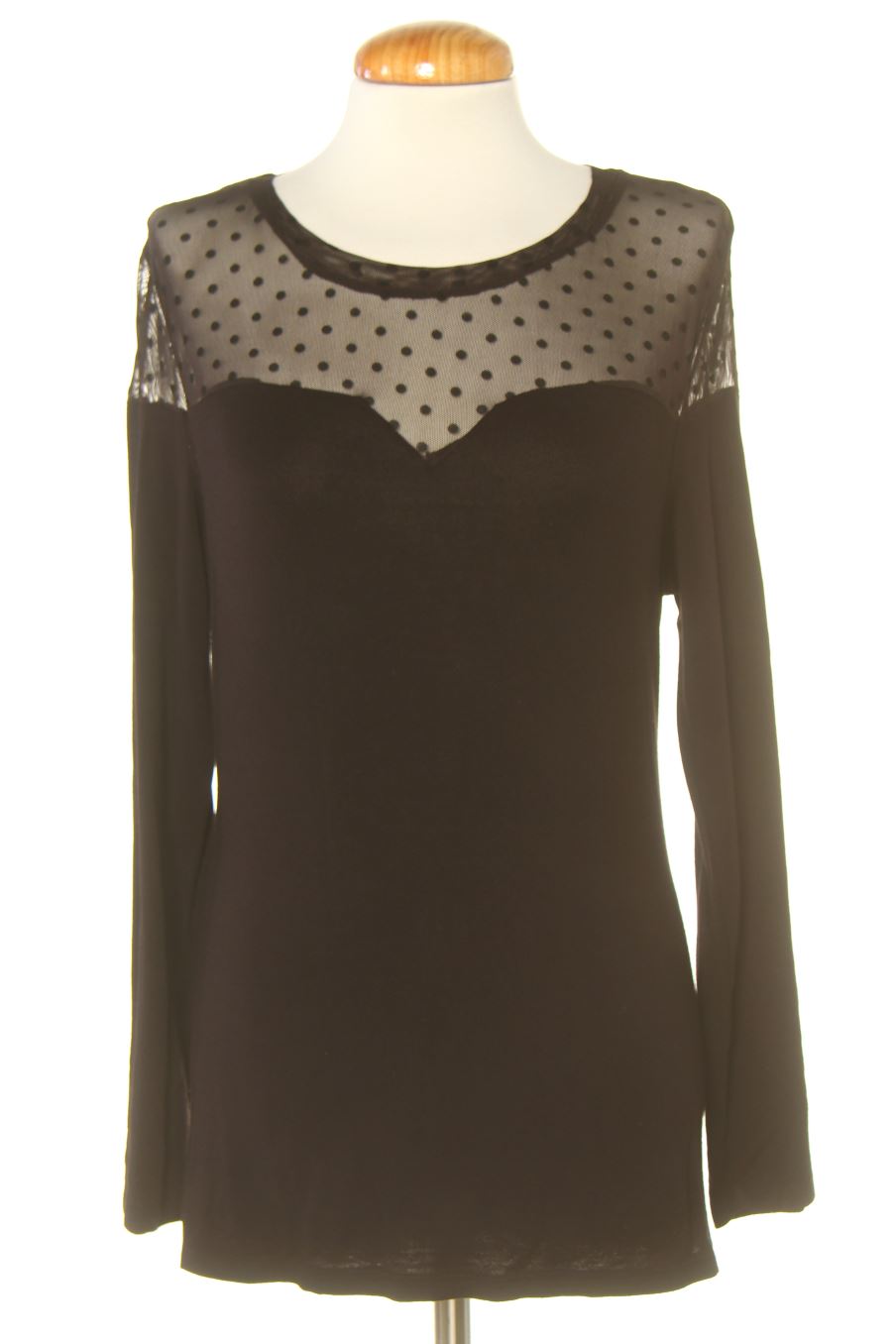 Langärmelige Bluse von Naf Naf Größe M, Farbe Schwarz, für