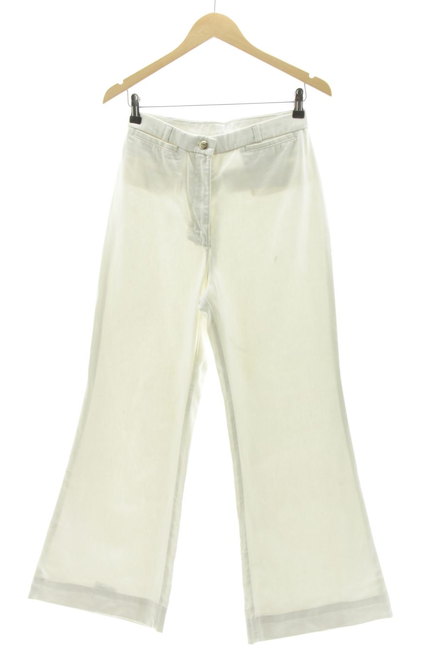 Pantalón de PERCENTIL de la talla 32, de color blanco de ropa vaquera