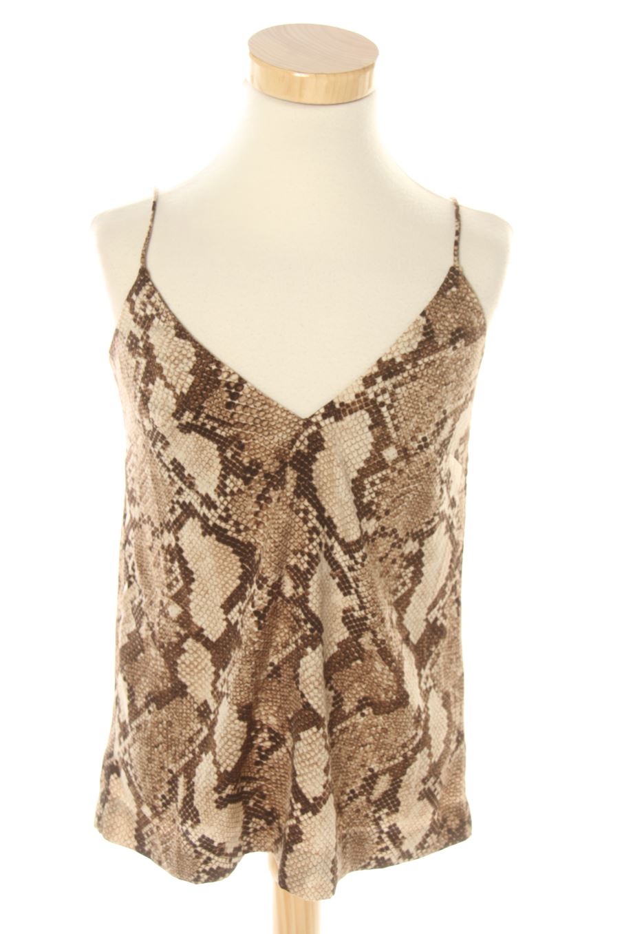 Top de H&M de la talla 32, de color animal print