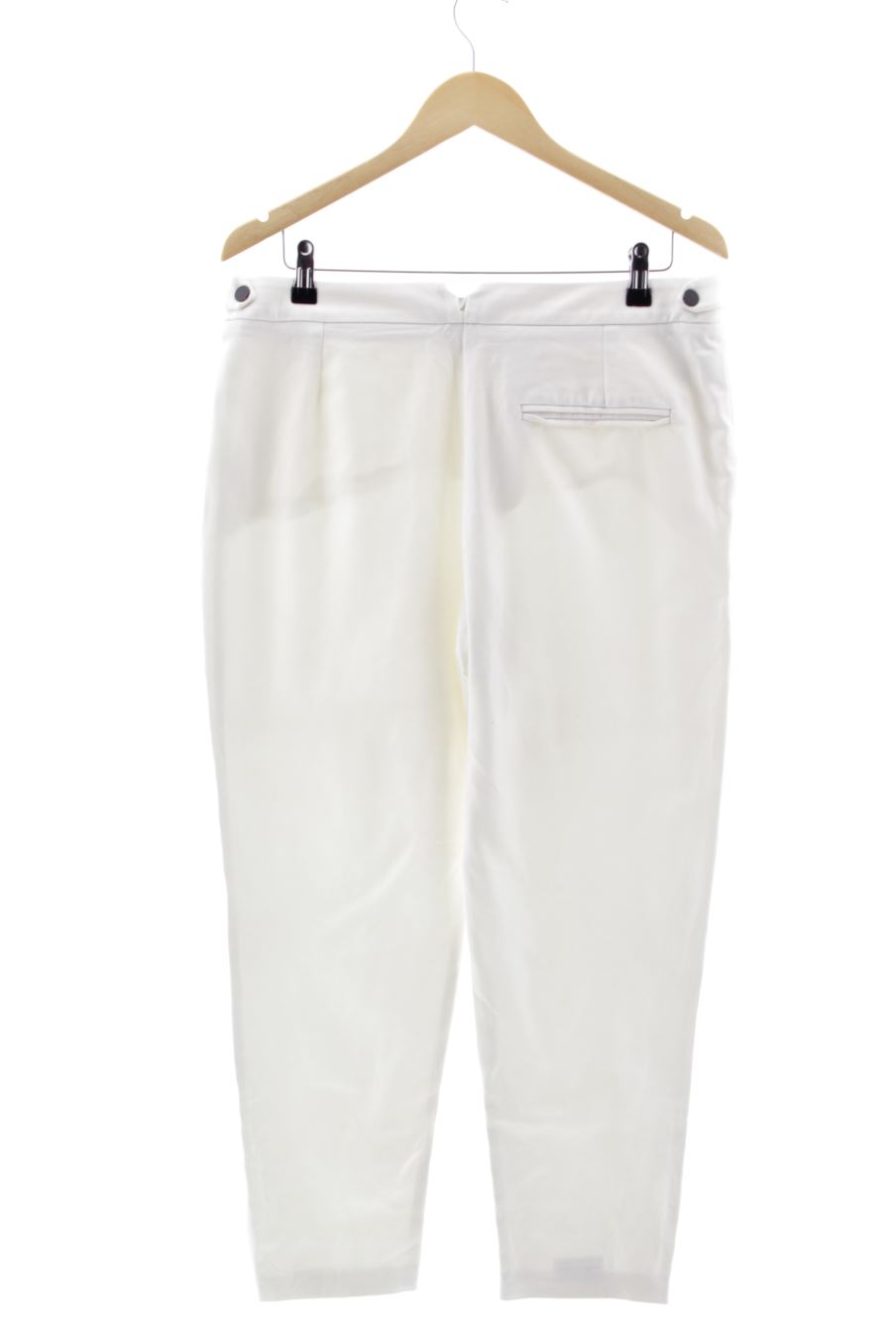 Pantalones de Mango de la talla 42, de color blanco