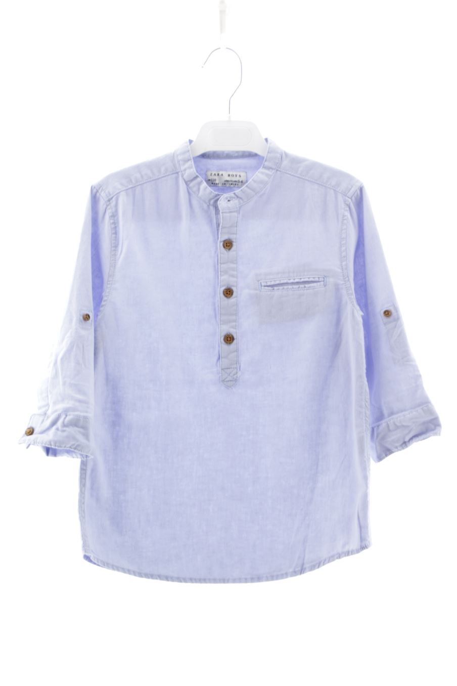 Camisa de manga larga de Zara de la talla 5 años de segunda mano
