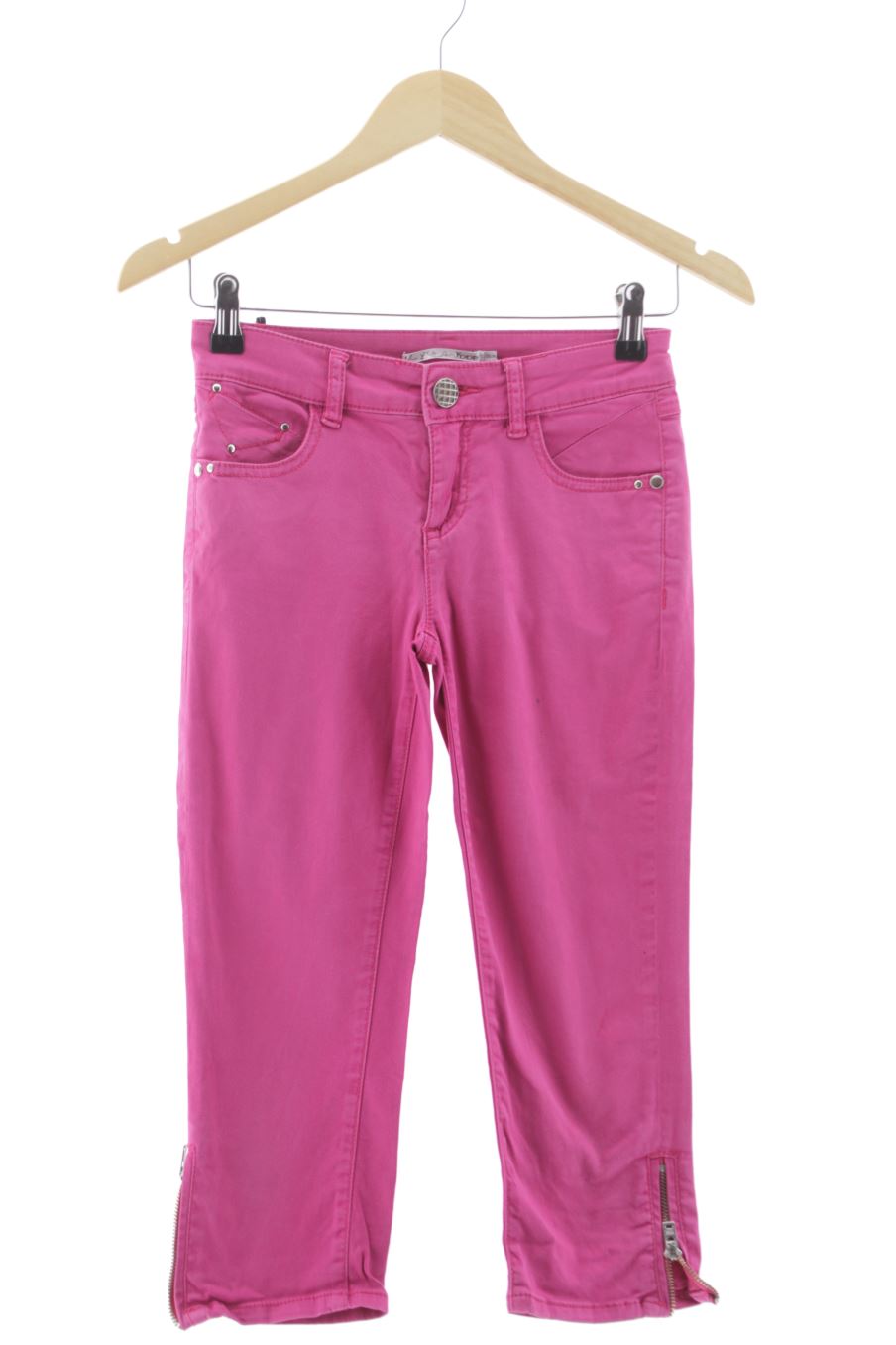 Jeans DDP de la taille 34, de couleur rose de denim