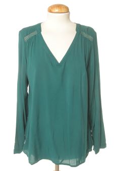 Langärmelige Bluse L Camaieu