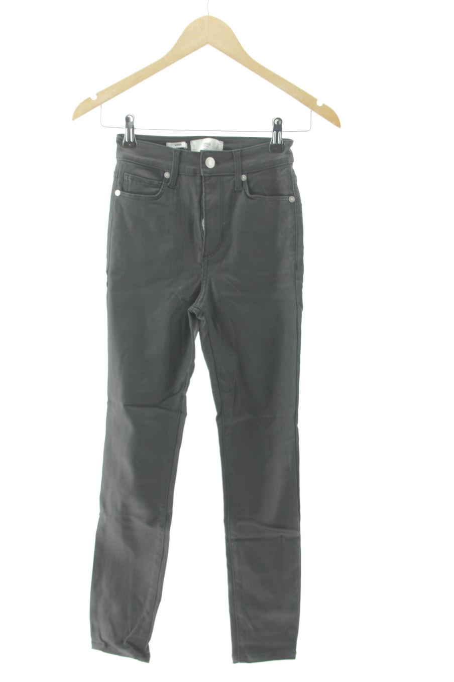 Jeans de Mango de la talla 32, de color nero