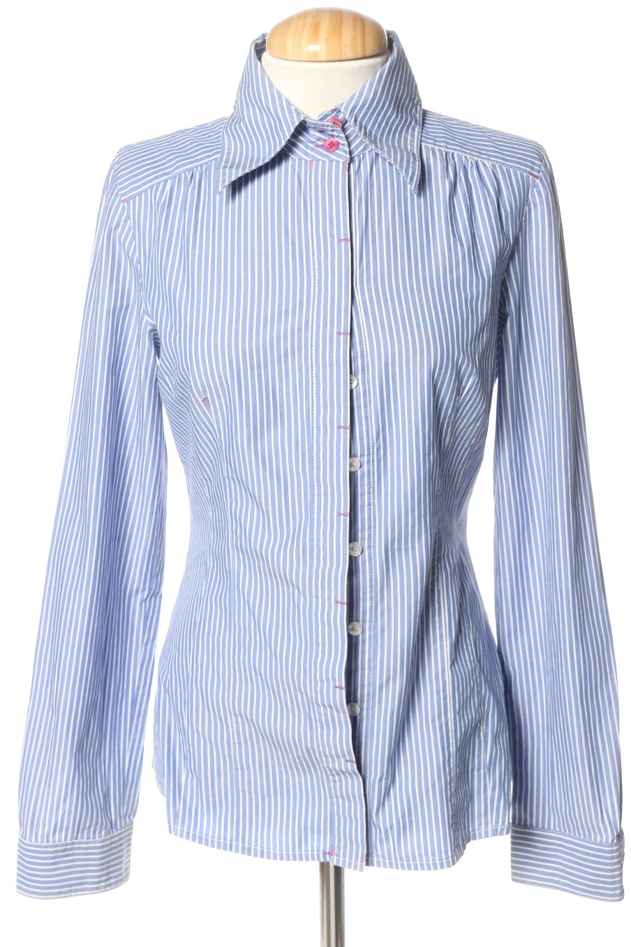 Camisa de Mango de la talla M, de color rayas
