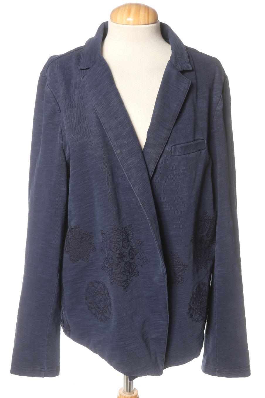 Blazer Desigual de la taille XL, de couleur bleu marine