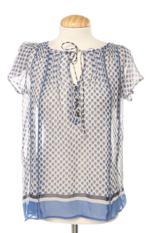 Blusa a maniche corte