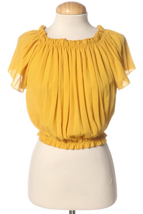 Blusa a maniche corte