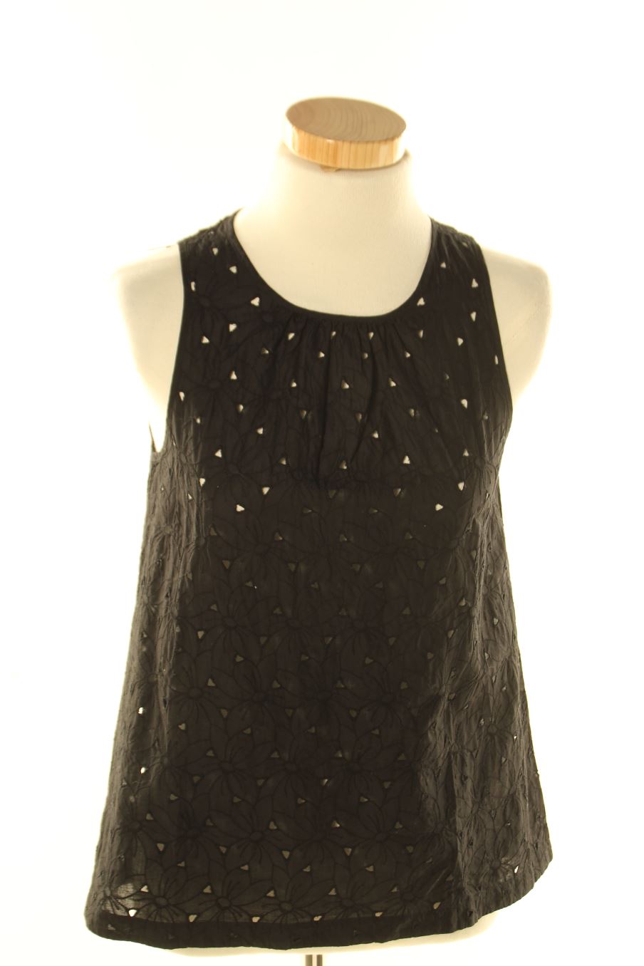 Aufwändiges Top von Uniqlo Größe S, Farbe Schwarz, für