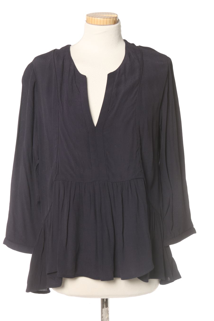 Blouse à manches longues See u soon de la taille S, de couleur bleu marine