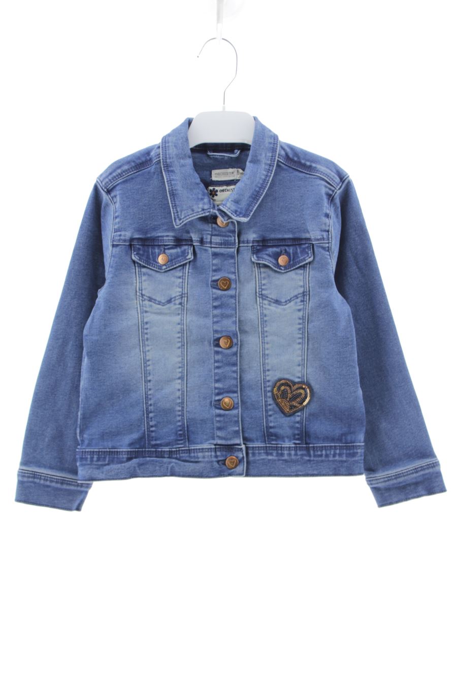 Blouson Orchestra de la taille 6 ans de denim de seconde main