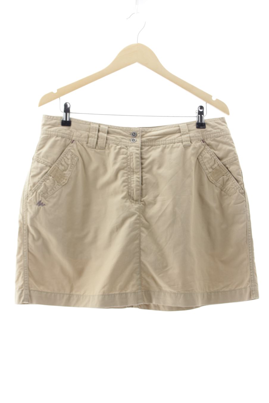 Aufwändiger Rock von Quechua (DECATHLON) Größe 44, Farbe Beige, für