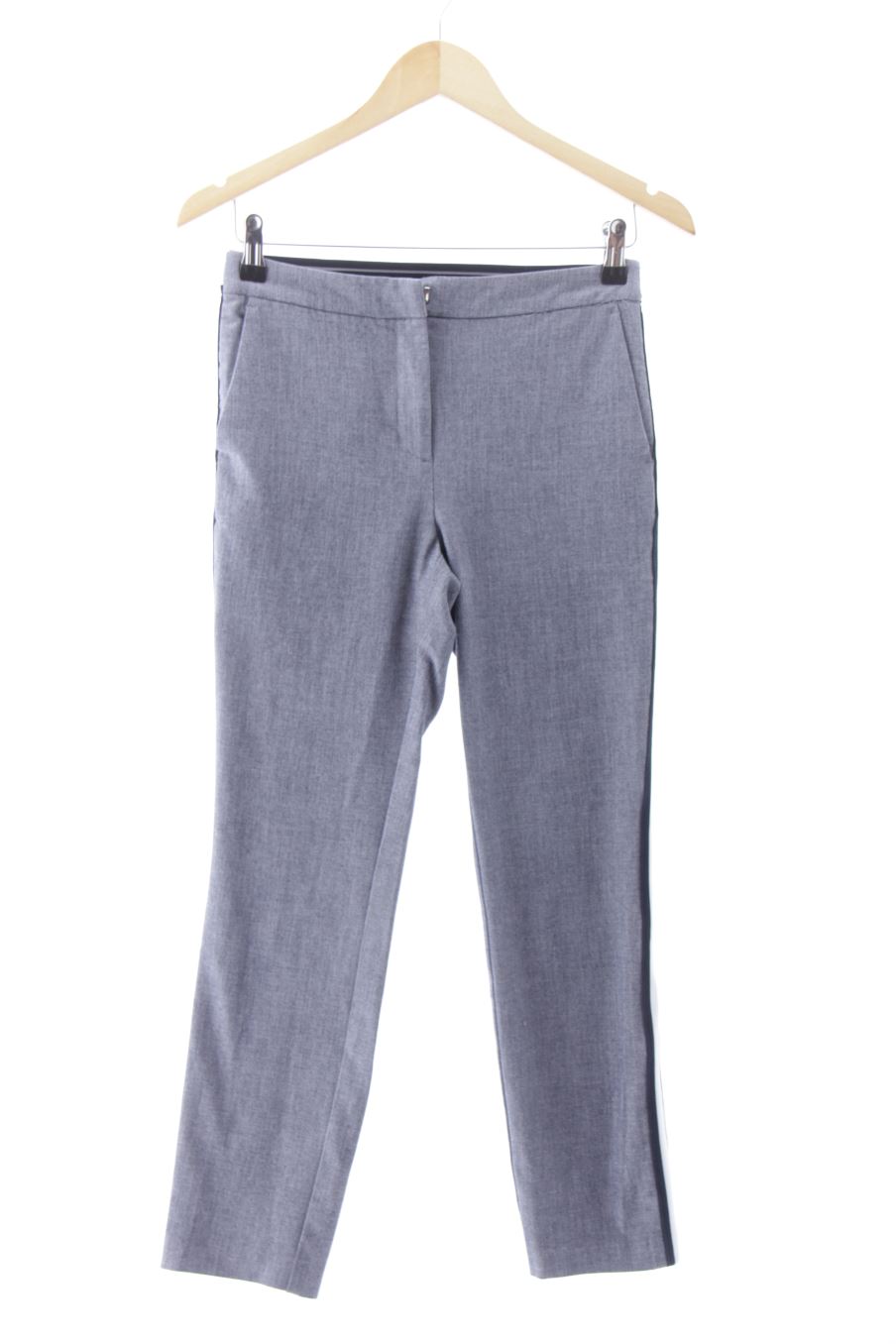 Pantalón de Zara de la talla S, de color gris