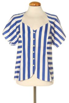 Blusa de manga corta 42 Alain Figaret