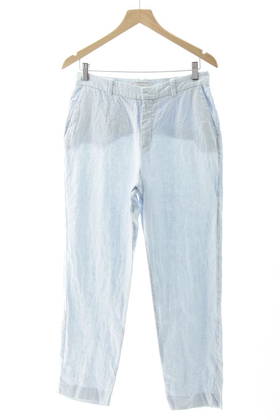 Pantalon Mango de la taille 38, de couleur bleu