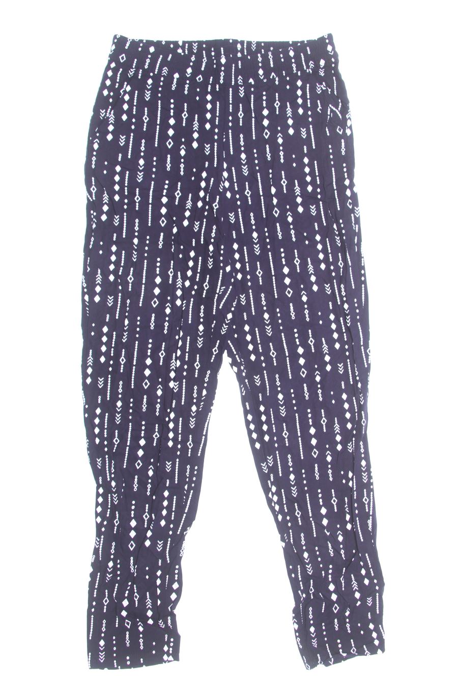 Pantalón Casual de H&M de la talla 34, de color azul marino