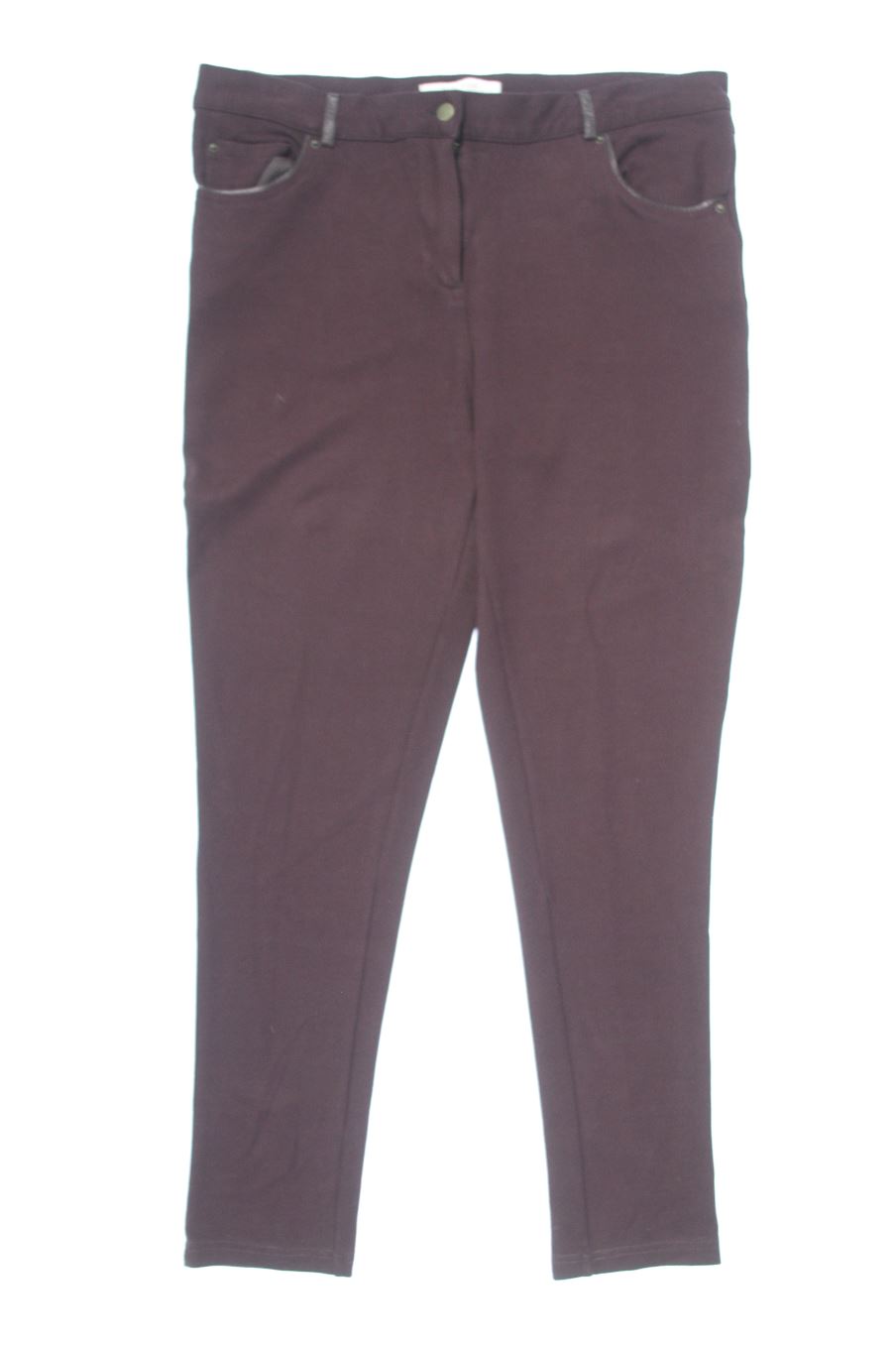 Pantalon Easy wear de la taille 44, de couleur marron