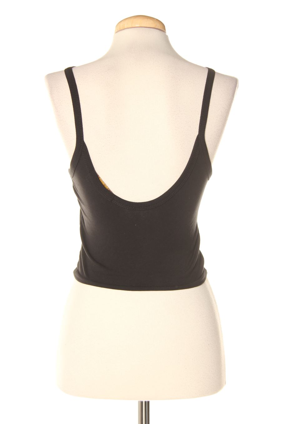 Camiseta sin mangas de Pull & Bear de la talla M, de color negro