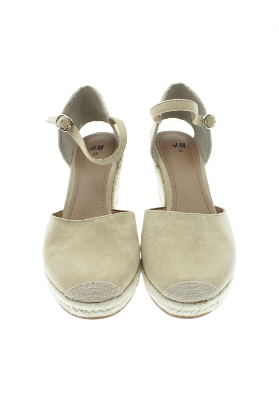 Plataformas de Huran de la talla 38, de color beige de