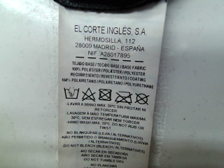 Jupe Fórmula Joven de la taille 38, de couleur noir de synthétique