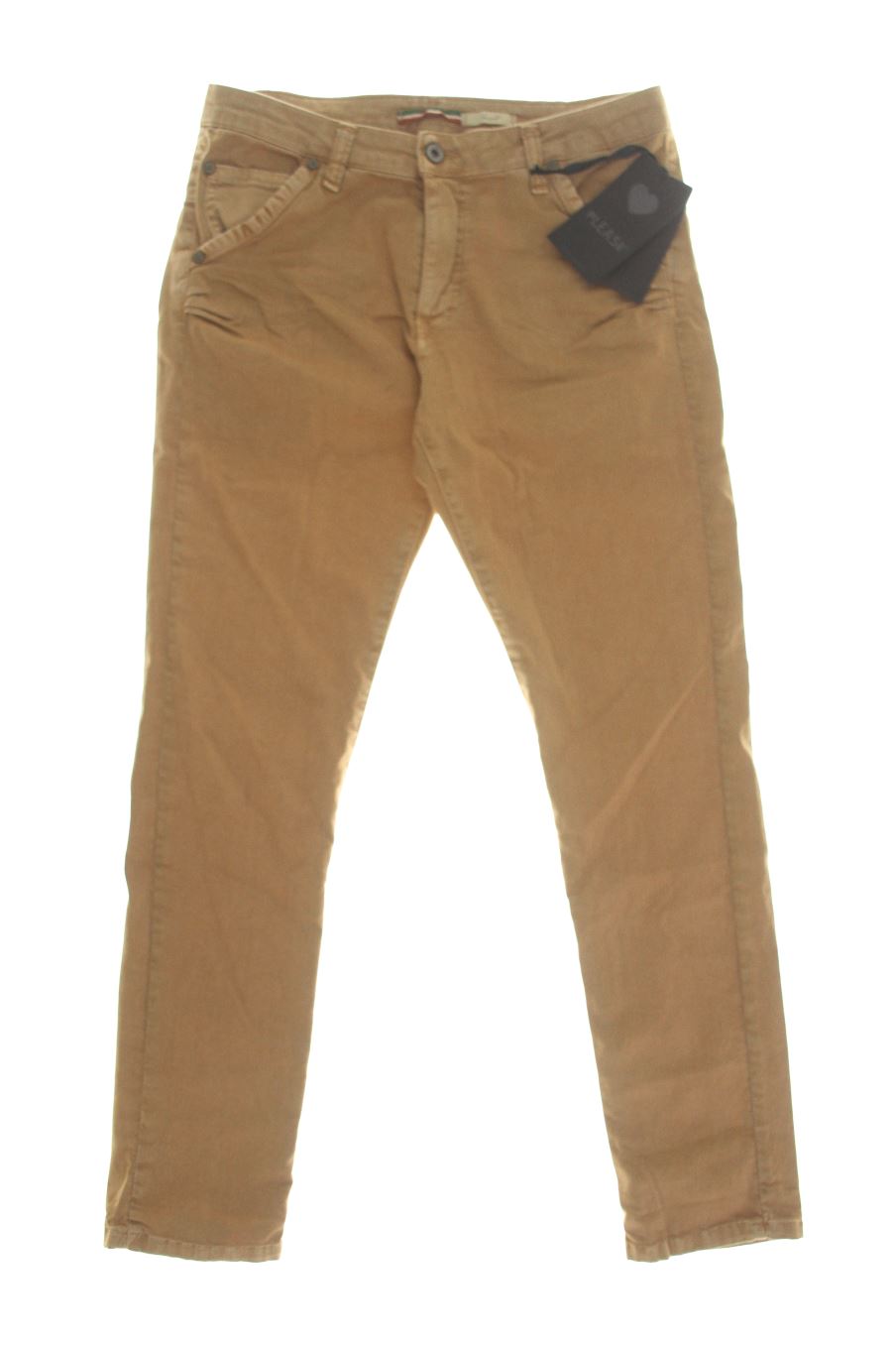 Vaqueros de Please de la talla S, de color marrón