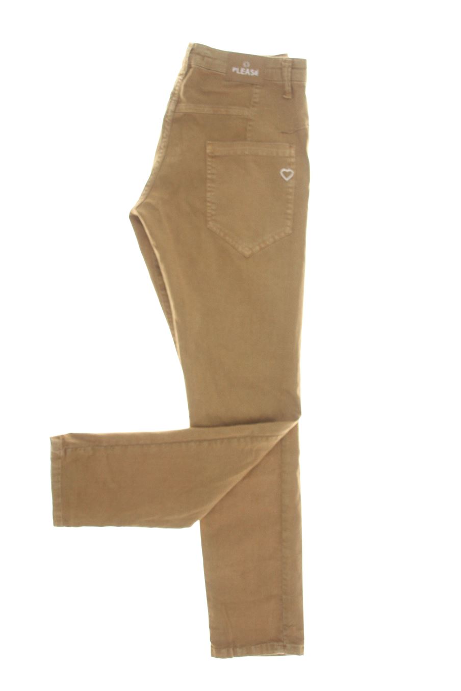 Vaqueros de Please de la talla S, de color marrón