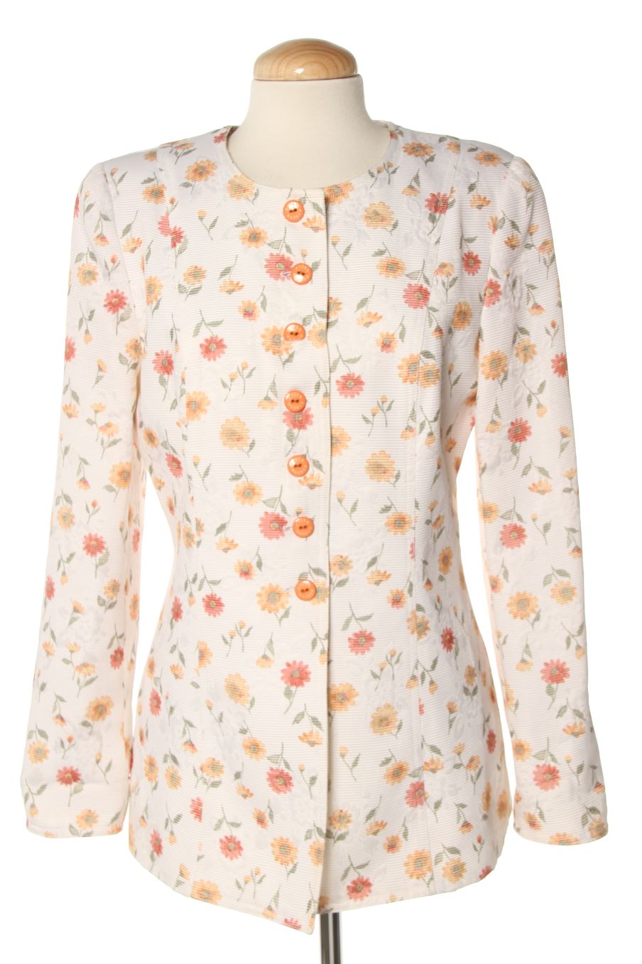 Blouson Carmela Rosso de la taille 42, de couleur fleurs