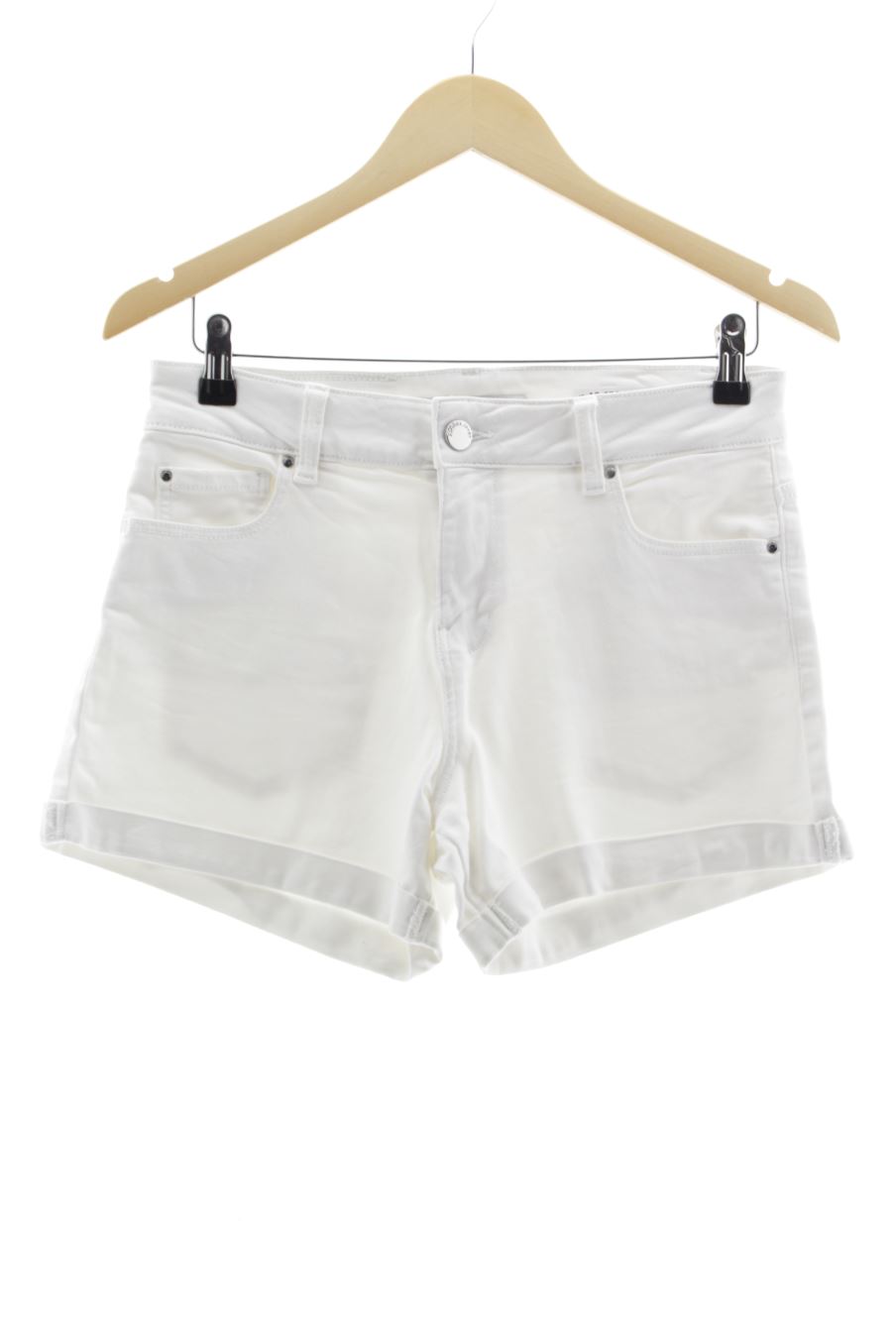 Pantaloni corti de Fórmula Joven de la talla 36, de color bianco