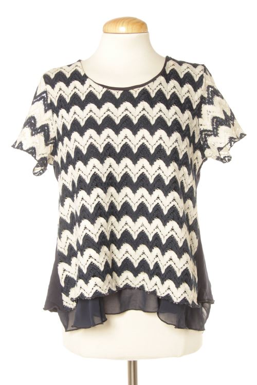 Blouse à manches courtes