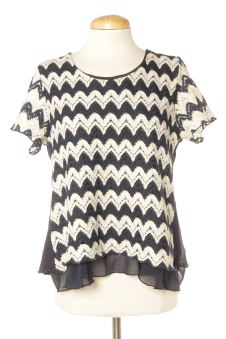 Blouse à manches courtes M Armand Thiery