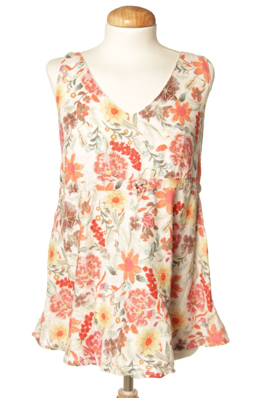 Top de Premaman de la talla M, de color flores de premamá