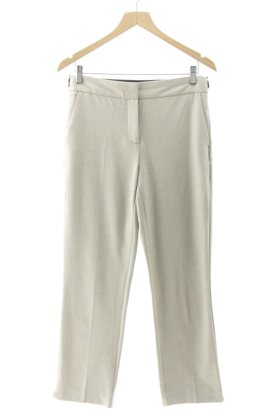 Pantaloni de Zara de la talla M, de color beige