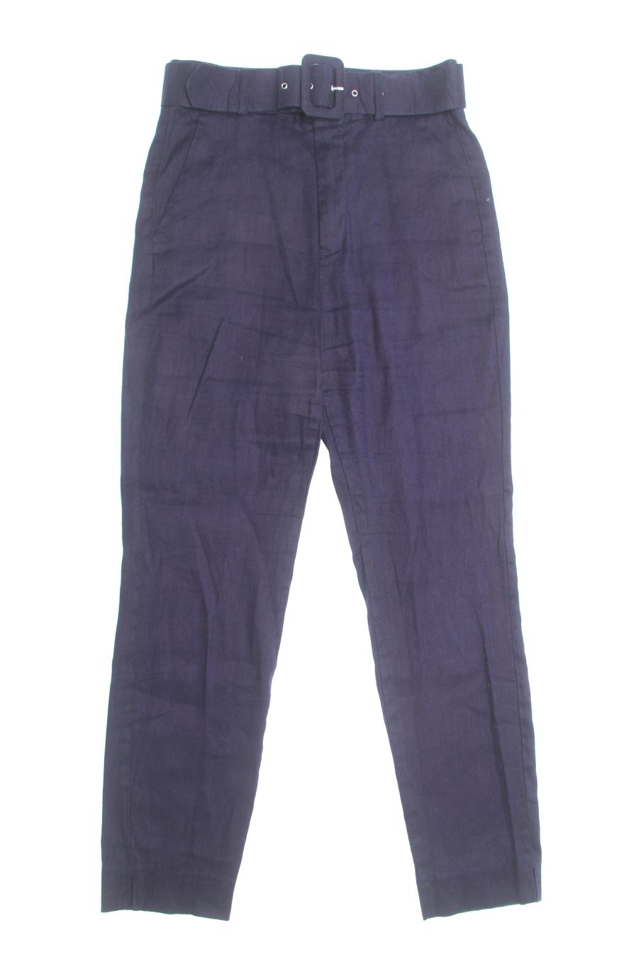 Pantalones de Zara de la talla S, de color azul marino