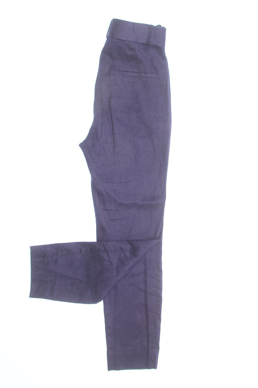 Pantalones de Zara de la talla S, de color azul marino