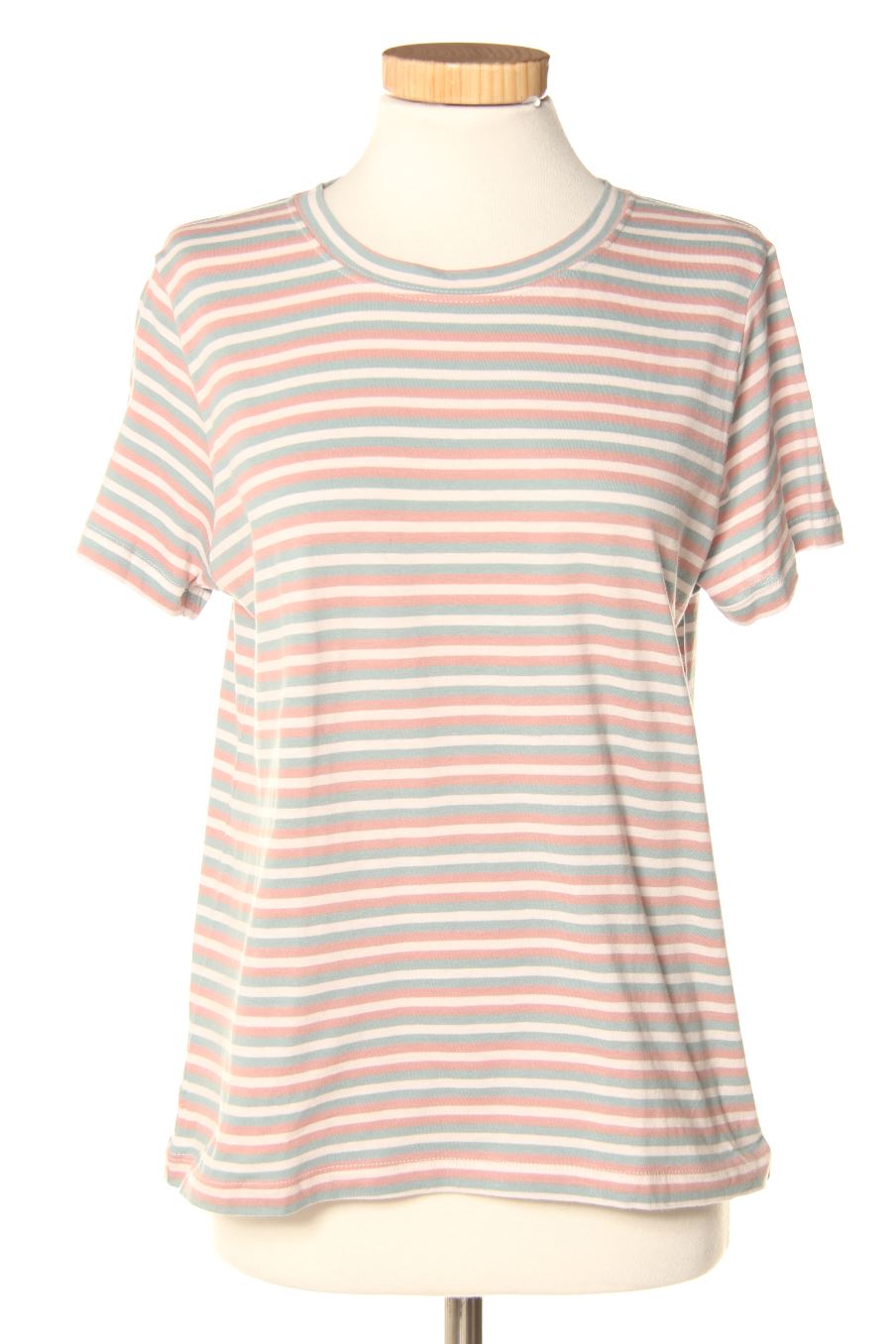 T-shirt Pull & Bear de la taille L, de couleur rayures