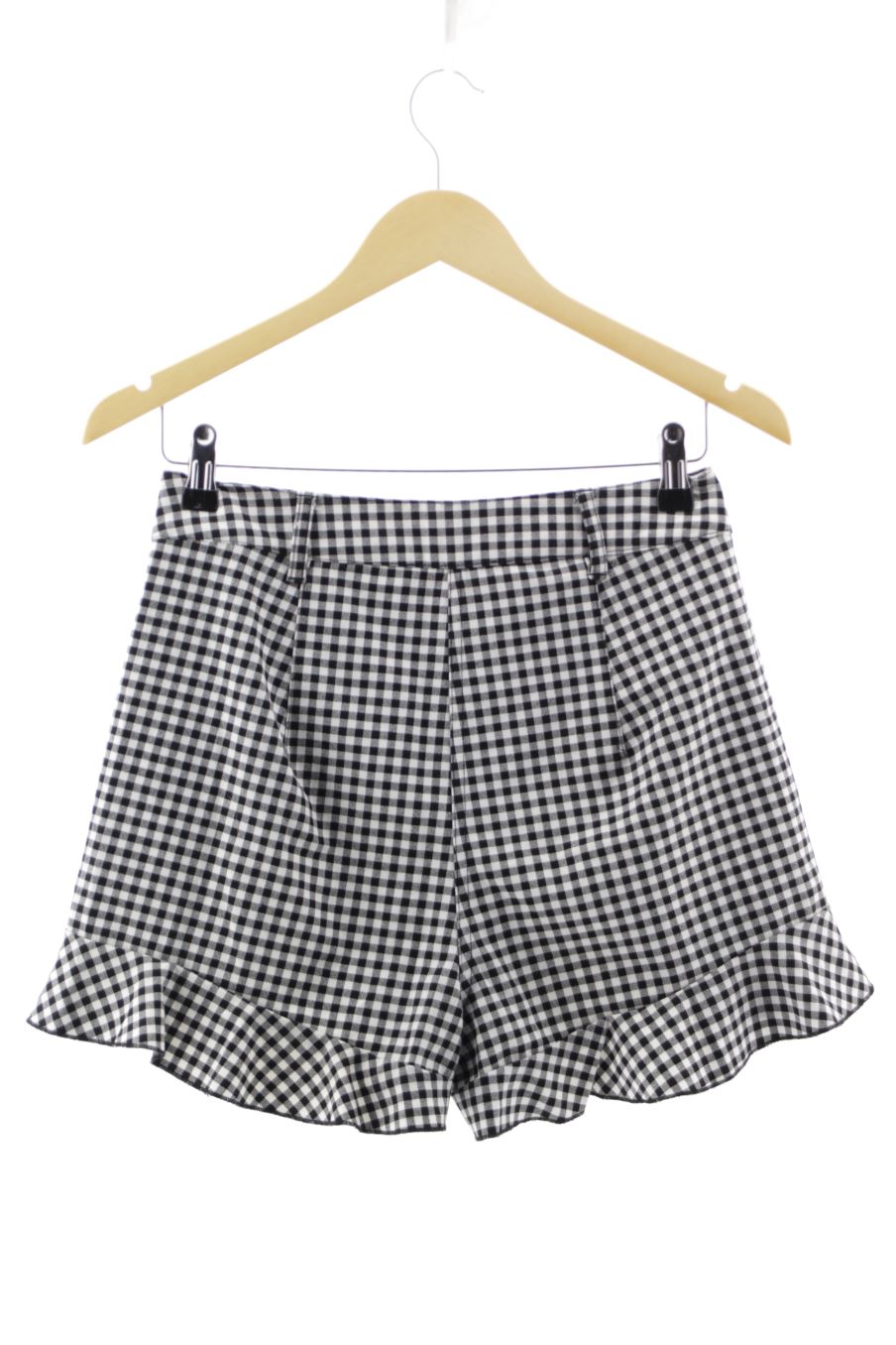 Shorts Bershka de la taille M, de couleur carreaux