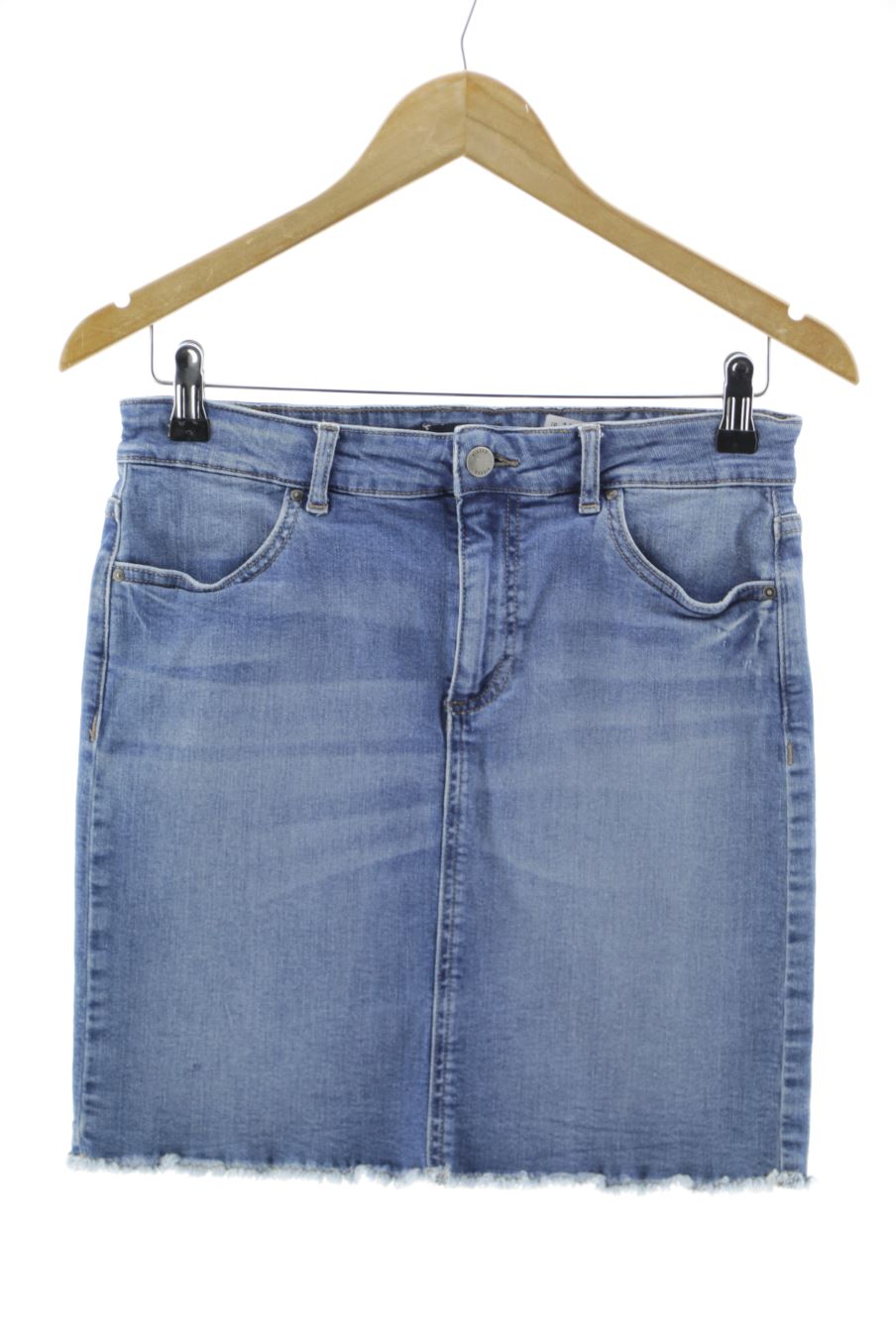 Jupe Pieces de la taille L, de couleur bleu de denim