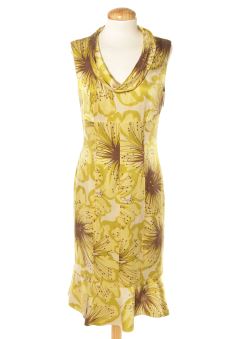 Aufwändiges Kleid S Carolina Herrera