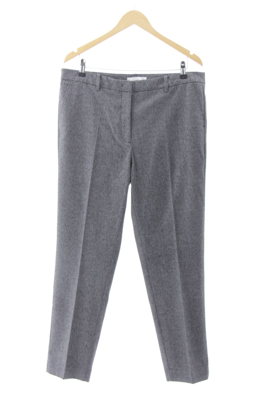 Pantalon Mango de la taille 44, de couleur gris