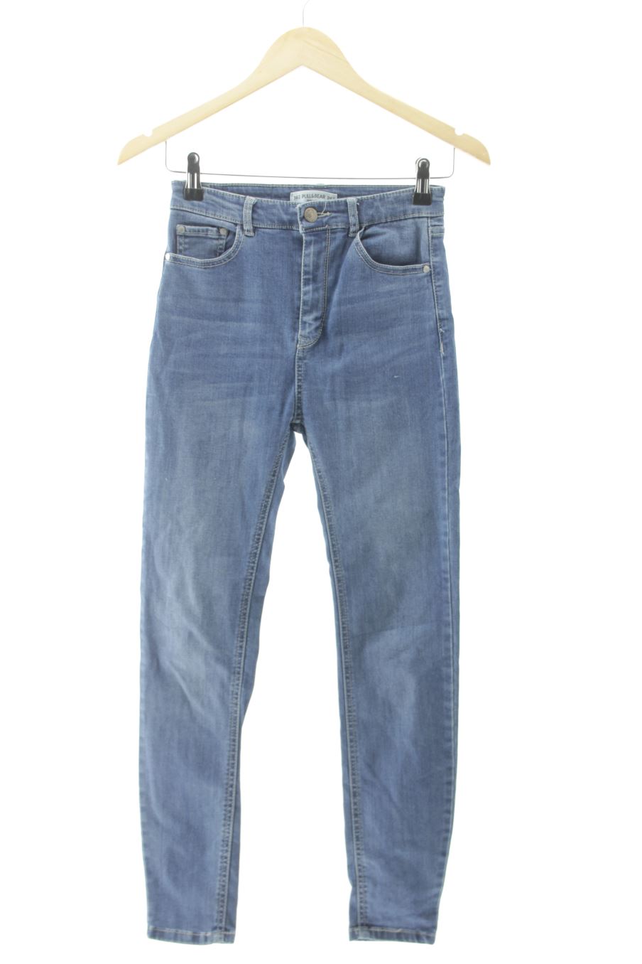Jeans Pull & Bear de la taille 36, de couleur bleu de denim