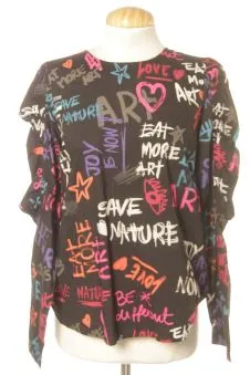 Blusa de manga larga M Desigual, foto 1 de 2