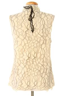 Blouse à manches courtes S Mango