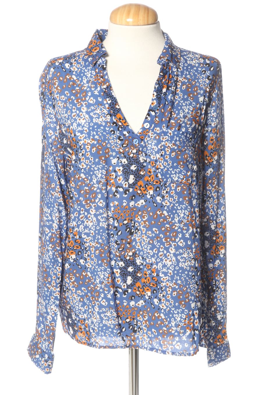 Blouse à manches longues Gémo de la taille 38, de couleur imprimés