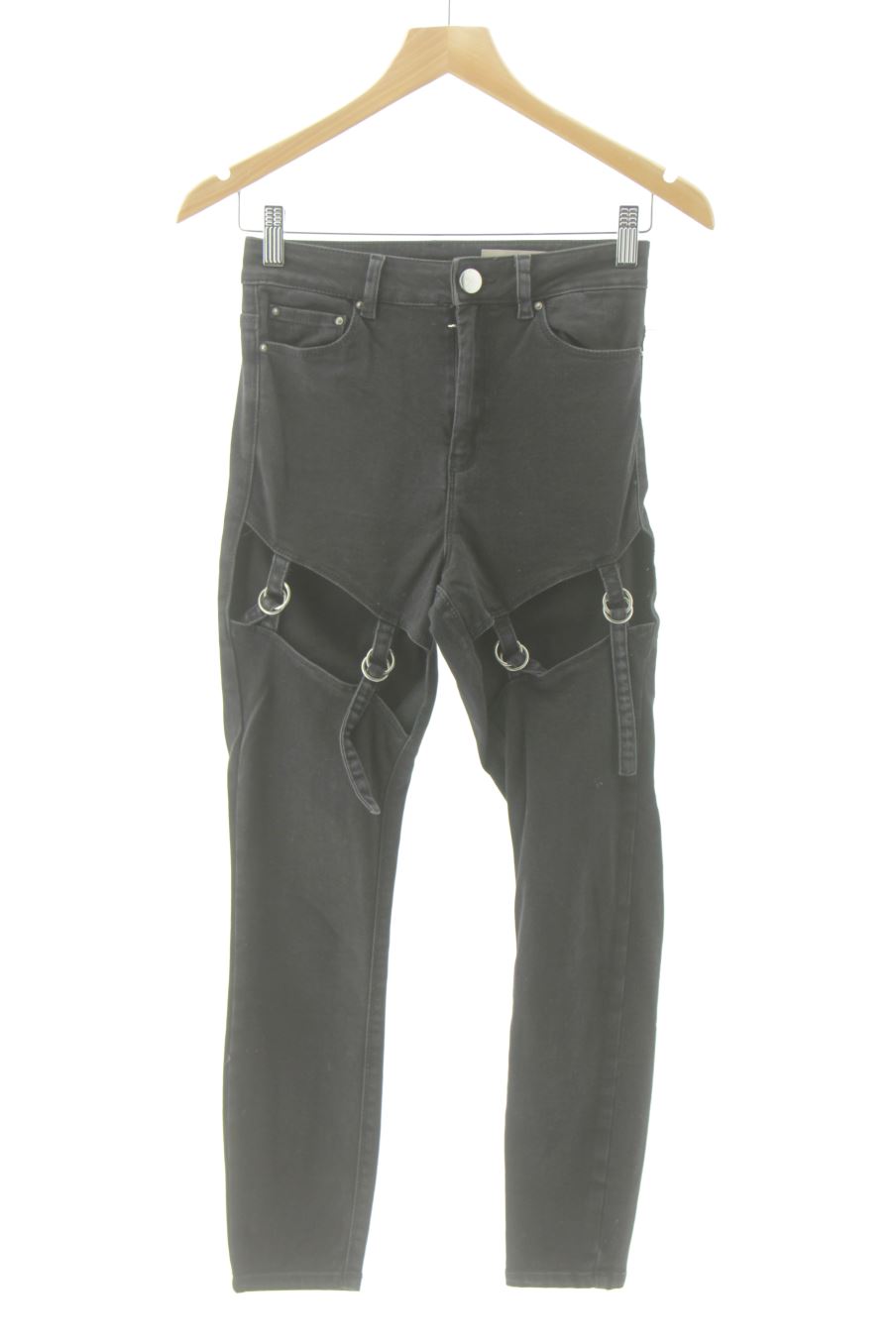 Jeans ASOS de la taille 36, de couleur noir de denim
